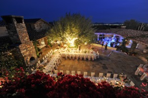 Banquet table Janet and Rick