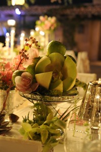 Banquet table Janet and Rick